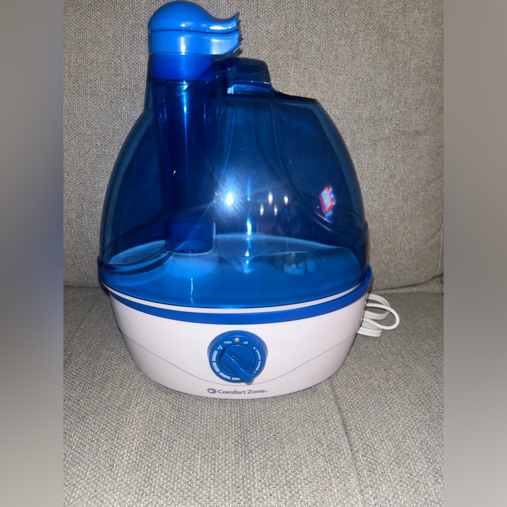 Comfort Zone CZHD24 Whisper quiet Cool Mist Portable Ultrasonic Humidifier